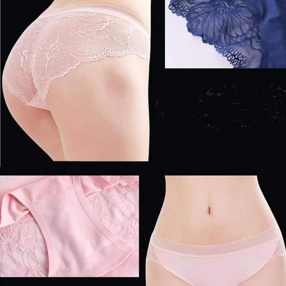 ❣️5 Beautiful Lace Pantie❣️Vintage Style❣️Brand New❣️Full Coverage❣️Super Sexy❣️ - Picture 4 of 7
